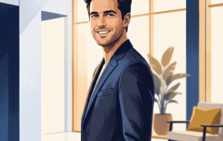 Confident man with full thick hair representing results from the best DHT blocker for men in 2026