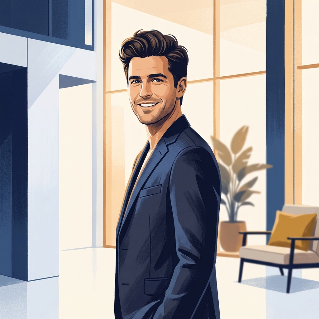 Confident man with full thick hair representing results from the best DHT blocker for men in 2026 Confident man with full thick hair representing results from the best DHT blocker for men in 2026