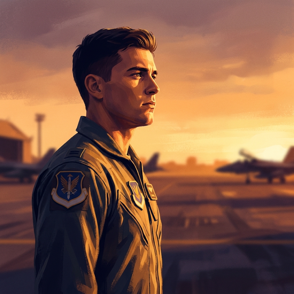 Confident deployed service member in uniform, representing access to hair loss treatment shipped to APO FPO addresses Confident deployed service member in uniform, representing access to hair loss treatment shipped to APO FPO addresses