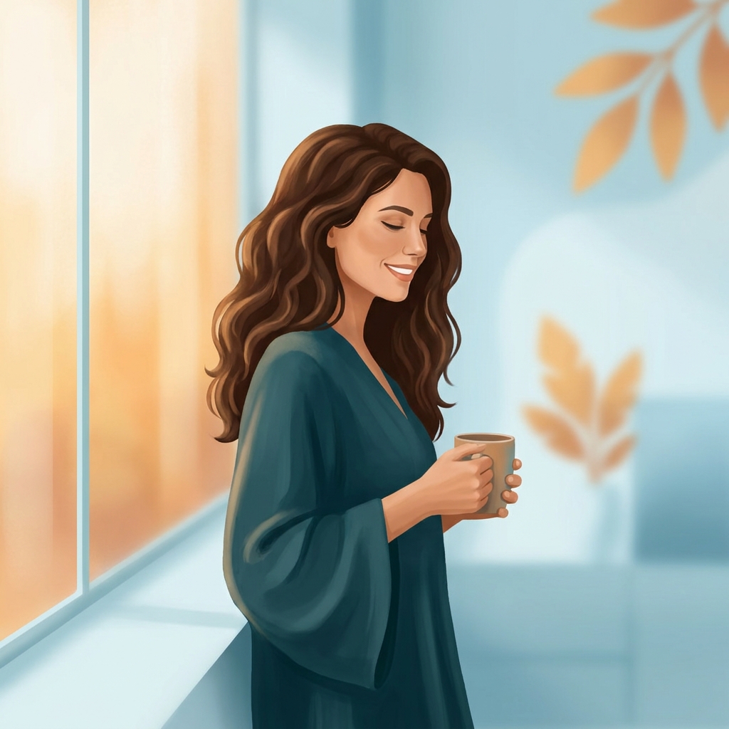 Confident woman with healthy hair representing clinical guidance on whether women can take dutasteride for hair loss Confident woman with healthy hair representing clinical guidance on whether women can take dutasteride for hair loss
