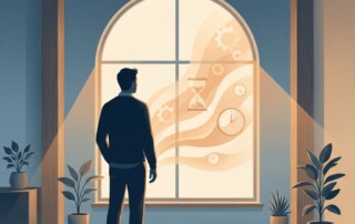 Conceptual image representing dutasteride vs finasteride side effects and long-term treatment decisions